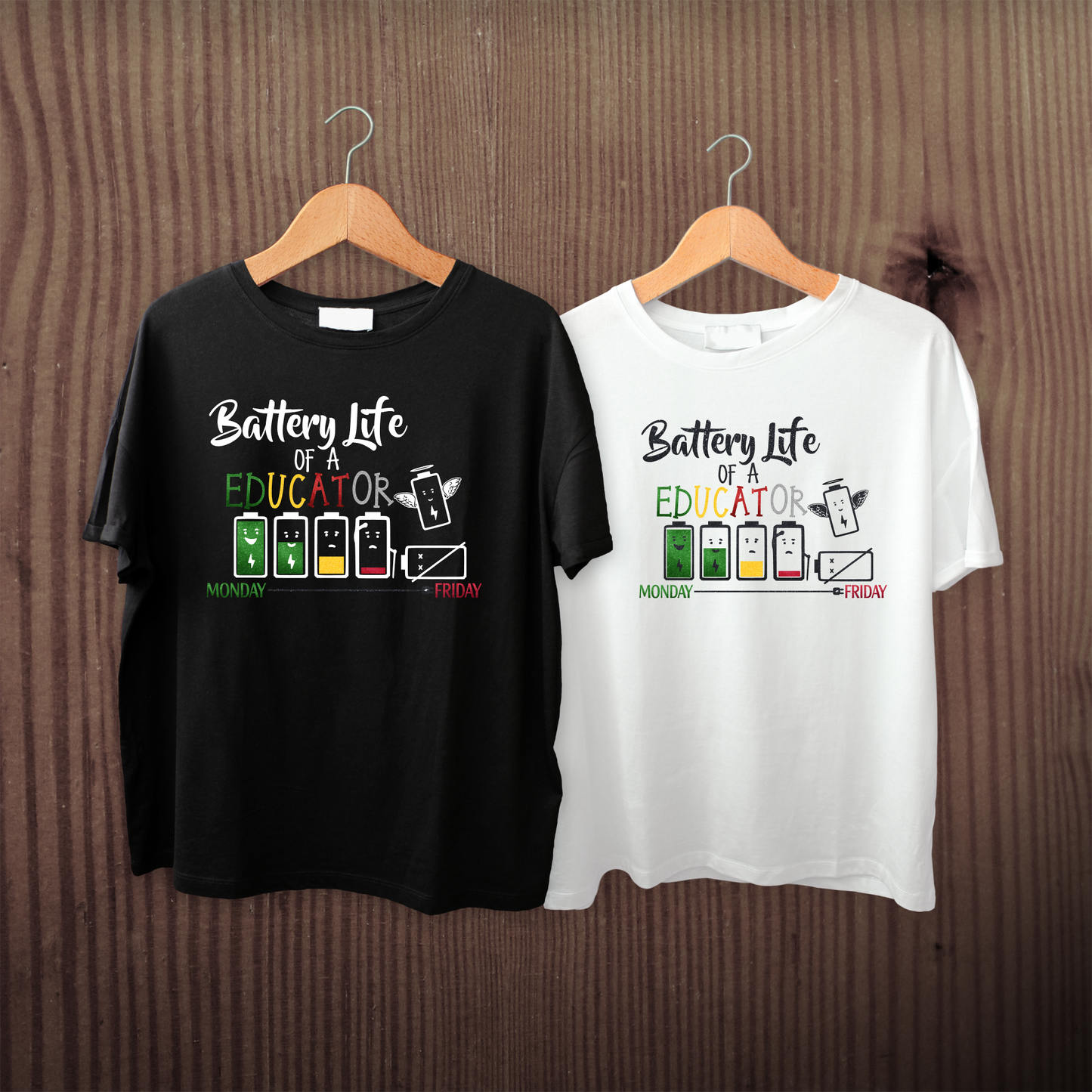 Battery Life of a Educator T-Shirt
